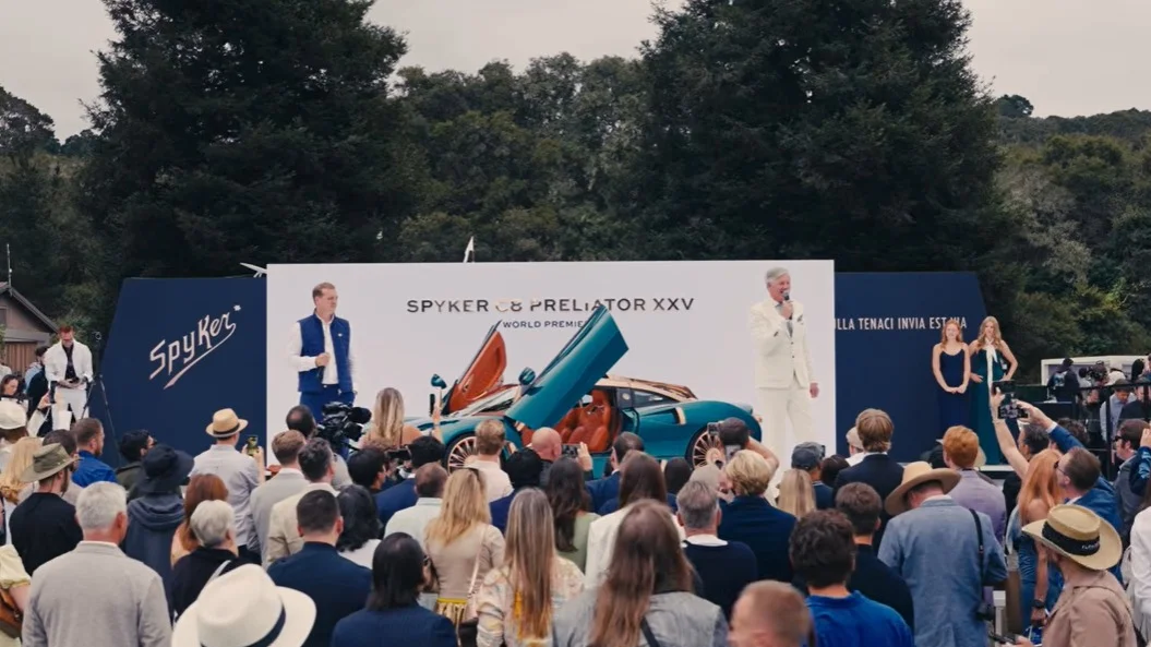 A new chapter in the history of Spyker begins at The Quail.